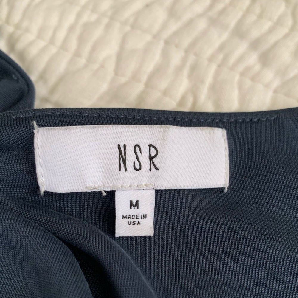 NSR Romper Cute Bell Long Sleeves Blue Purple - Picture 8 of 8